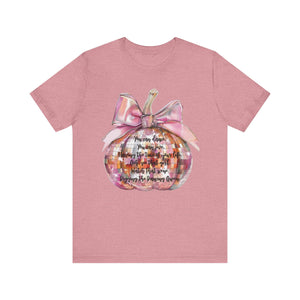 Disco Pumpkin Dancing Queen Unisex Jersey Short Sleeve Tee