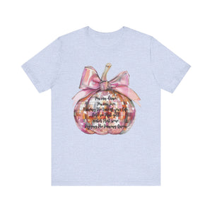 Disco Pumpkin Dancing Queen Unisex Jersey Short Sleeve Tee