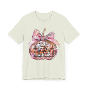 Disco Pumpkin Dancing Queen Unisex Jersey Short Sleeve Tee