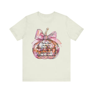 Disco Pumpkin Dancing Queen Unisex Jersey Short Sleeve Tee