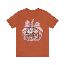 Load image into Gallery viewer, Disco Pumpkin Dancing Queen Unisex Jersey Short Sleeve Tee
