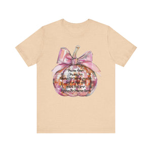 Disco Pumpkin Dancing Queen Unisex Jersey Short Sleeve Tee